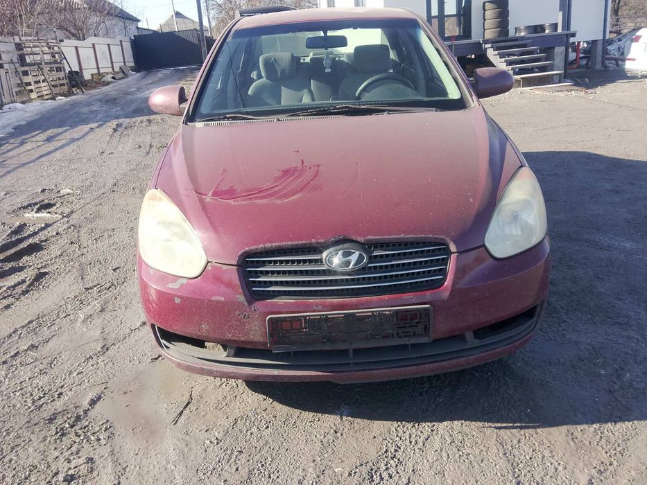 Hyundai accent 2005-2009 розборка запчастини б/у 1.4 бензин 1.5 дизель двигун коробка кузов | хюндай акцент шрот