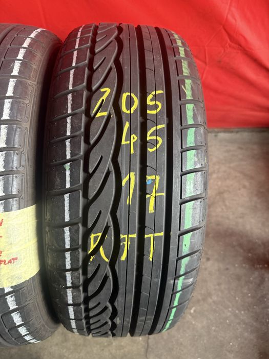 Pneus RFT 205/45/17 Dunlop Todos Iguais Impecaveid