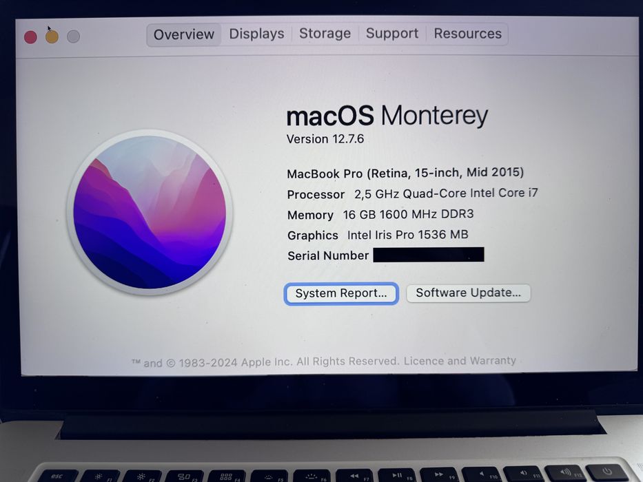 Macbook Pro Retina Mid 2015 (bateria nova + magic mouse)