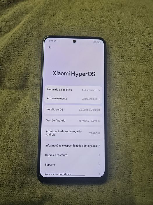 Telemóvel Xiaomi Redmi Note 12
