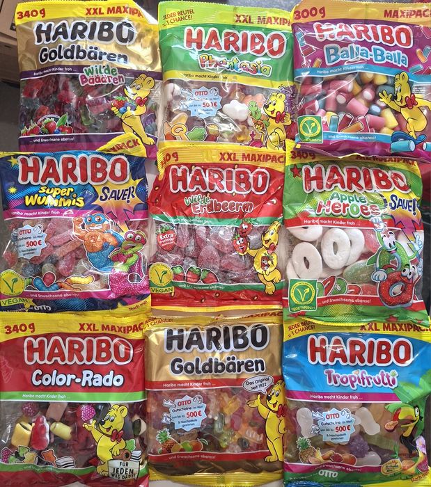 Haribo zelki owocowe