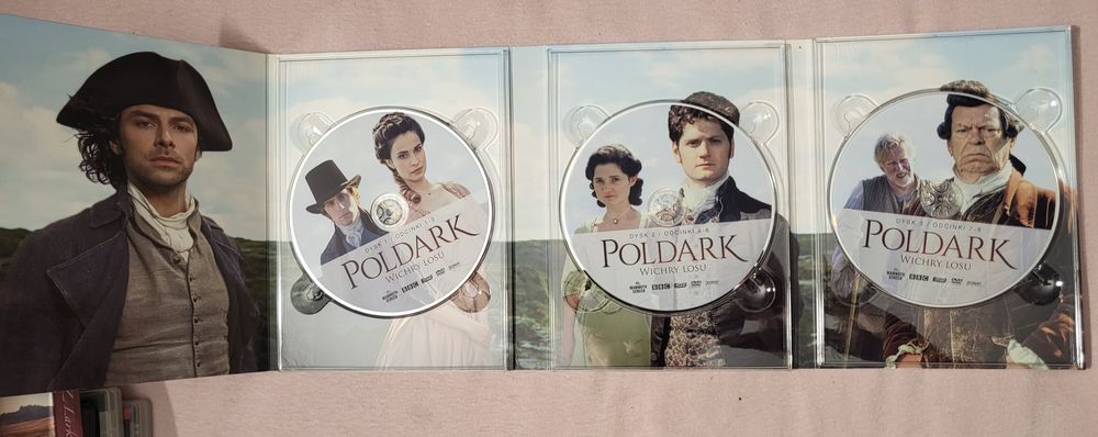 Poldark Wichry losu. DVD. Seria 1