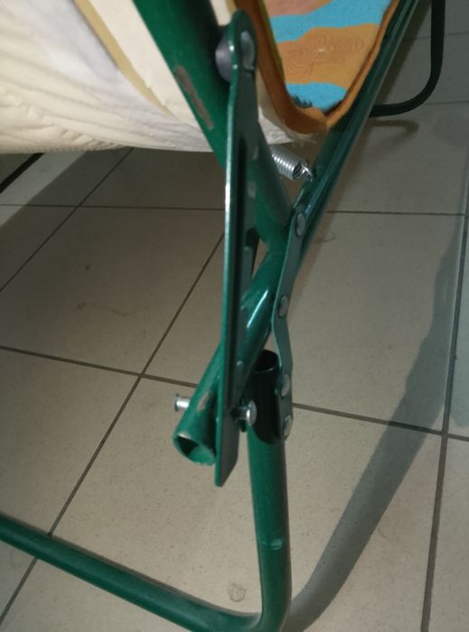 Łóżko turystyczne polowe 190x65x25 cm