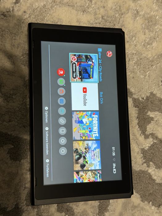 Планшет Nintendo Switch (модифікація HAC-001(-01)) — Вживана, чудова ціна!
