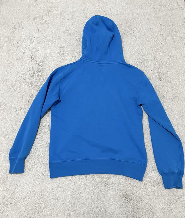 DC r. S niebieska meska rozpinana bluza z kapturem