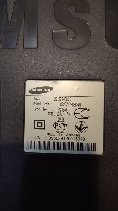 Телевізор Samsung CS-29Z47HSQ