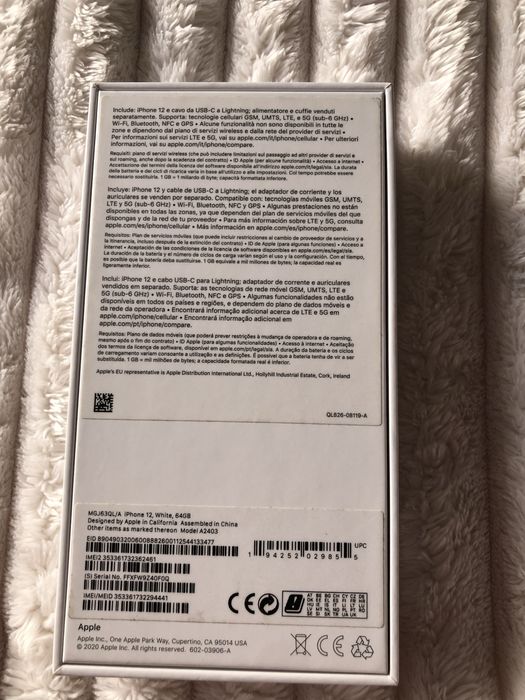 Iphone 12 branco