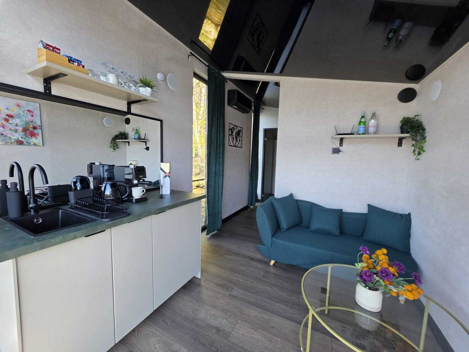 Houseboat - NEST całoroczny dom na wodzie 4,5x11m