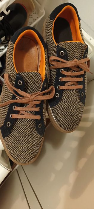 Sapatilhas unissexo confortáveis, tamanho 43