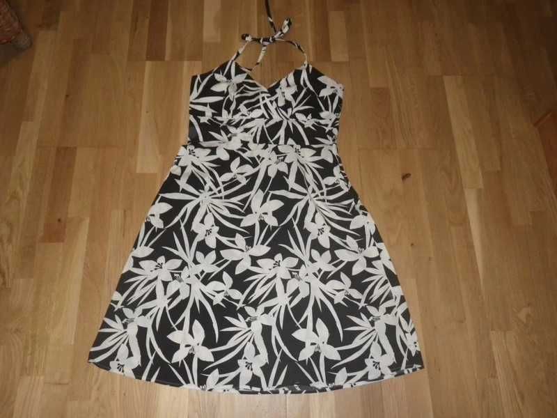 New Look bawełniana sukienka w kwiaty r 14/42