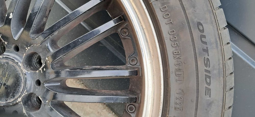 4 szt Alufelgi 16" BOPSS Racing +letnie opony