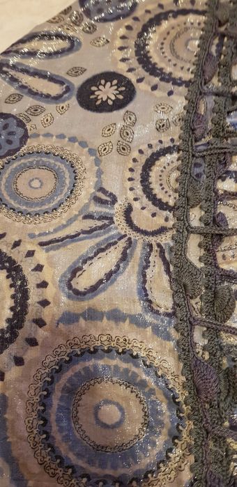 Chusta z frędzlami  103x103