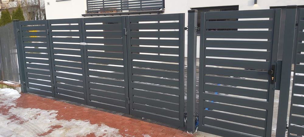 Brama harmonijkowa łamana producent