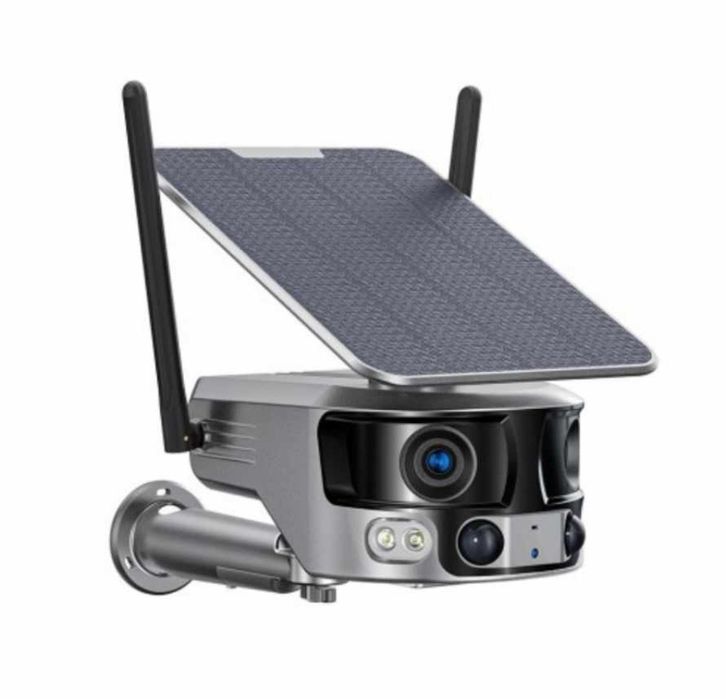 PANORAMICZNA Kamera Solarna GSM Karta SIM Full HD 8MPX