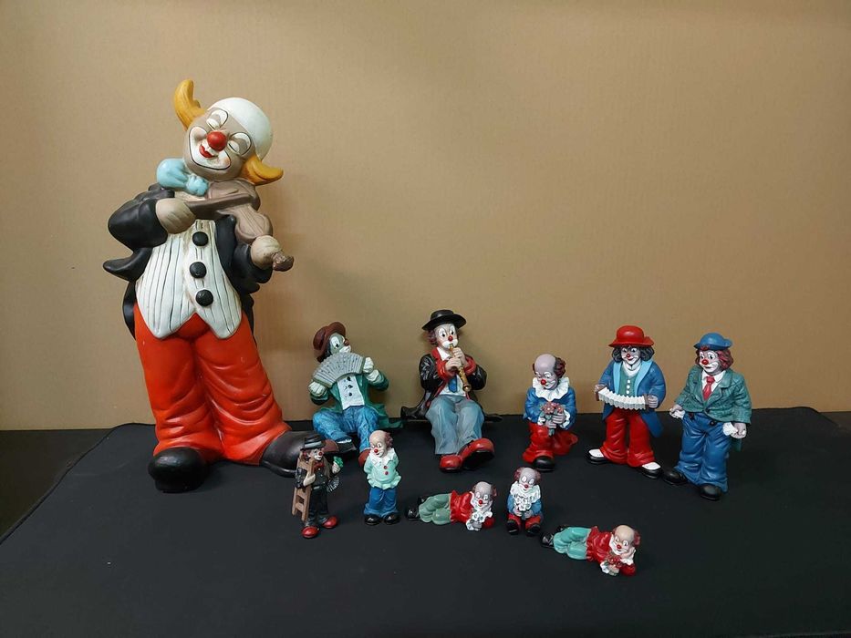 kolekcja figurek Glide Clowns klauny