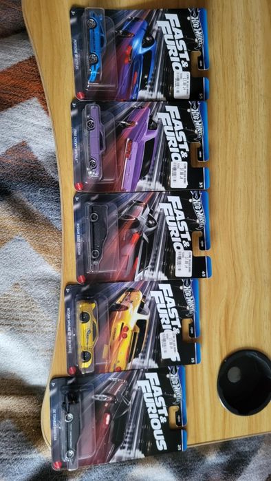 Zestaw Hot wheels fast and furious