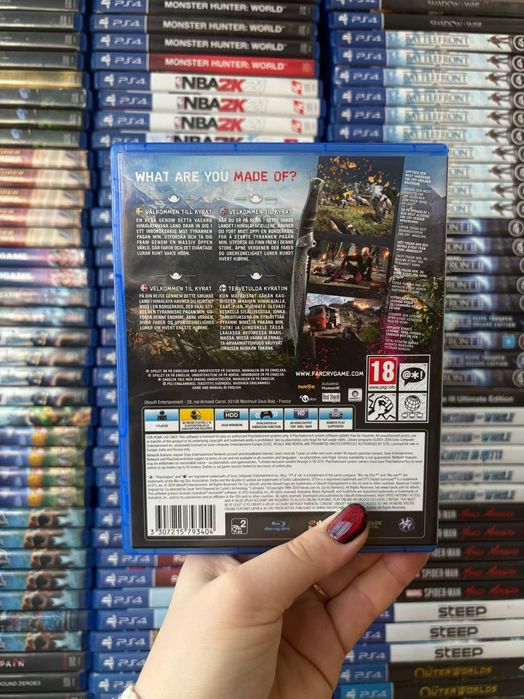 Гра Far Cry 4 на ps4, диск з грою на пс 4, ліцензія