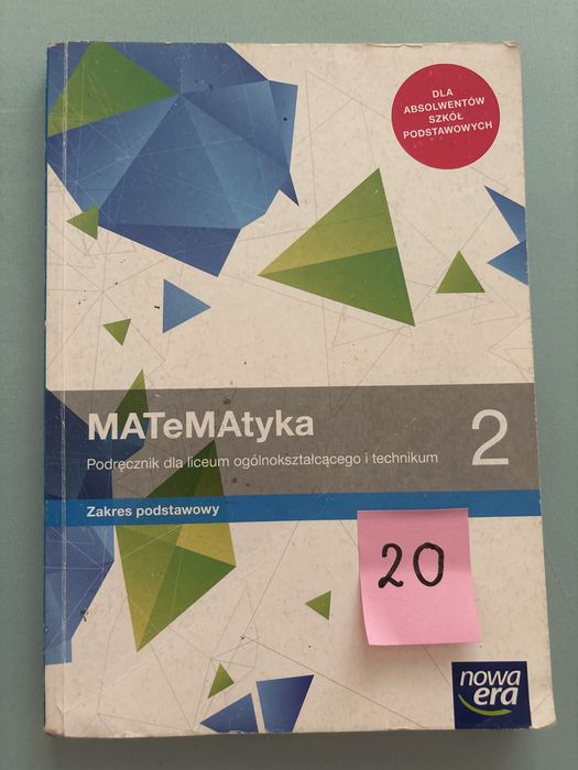 Podrecznik MATeMAtyka 2 Nowa Era ZP