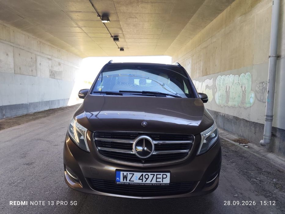 Mercedes-Benz Klasa V Pierwszy właściciel, serwis, bezwypadkowy, Fra VAT 23 %