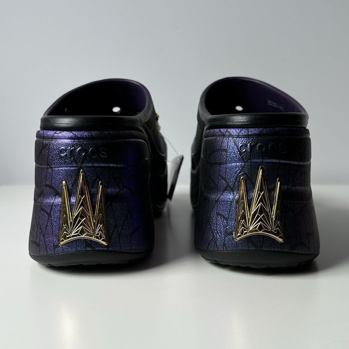 Pantofle chodaki na platformie CROCS SNOW WHITE SIREN CLOG Śnieżka