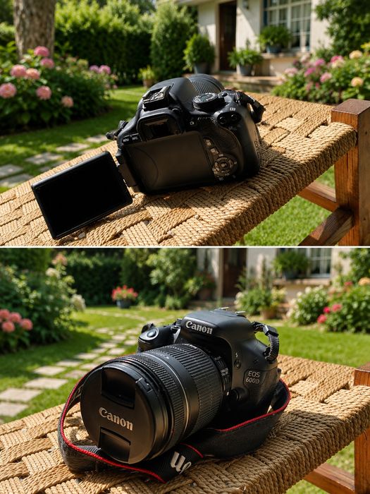 Duas câmaras Canon