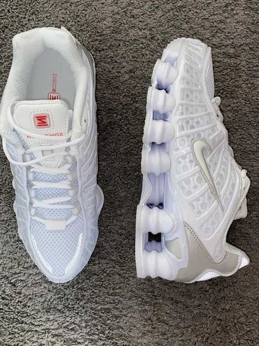 Nike Shox TL, Białe .40