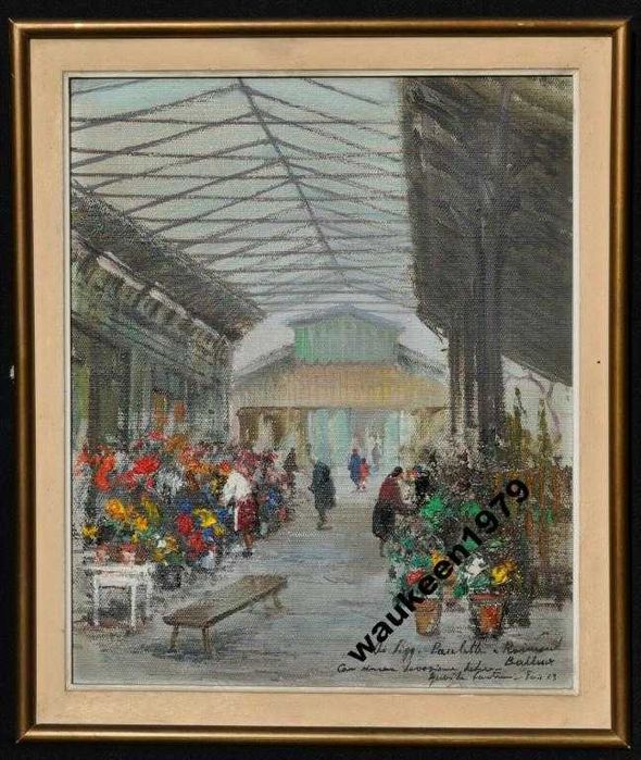 Картина маслом, Париж 1963-й год