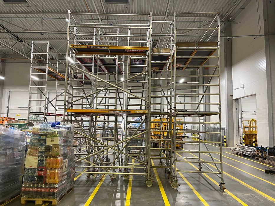 Raty  Rusztowanie Alu ALTREX szer 75/90/135cm dł. Podestu do 3 metrów