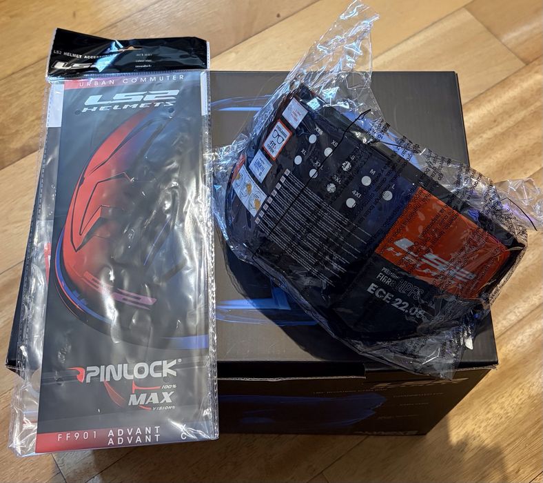 Capacete LS2 FF901 Advant X Solid - como novo