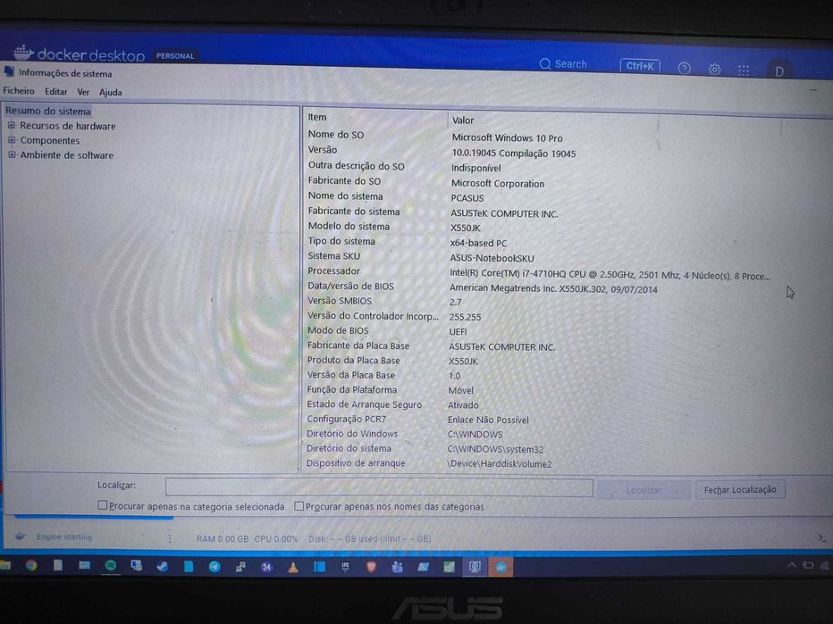 ASUS X550JK / i7-4710HQ / GTX 850M / SSD