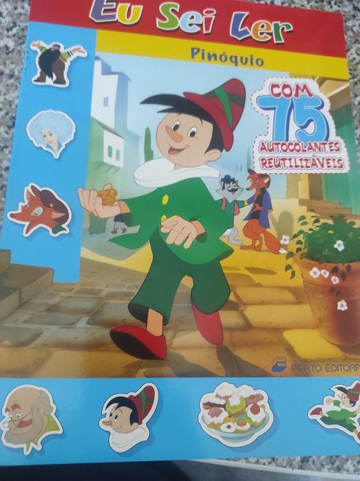 Livros Infantil Pinóquio