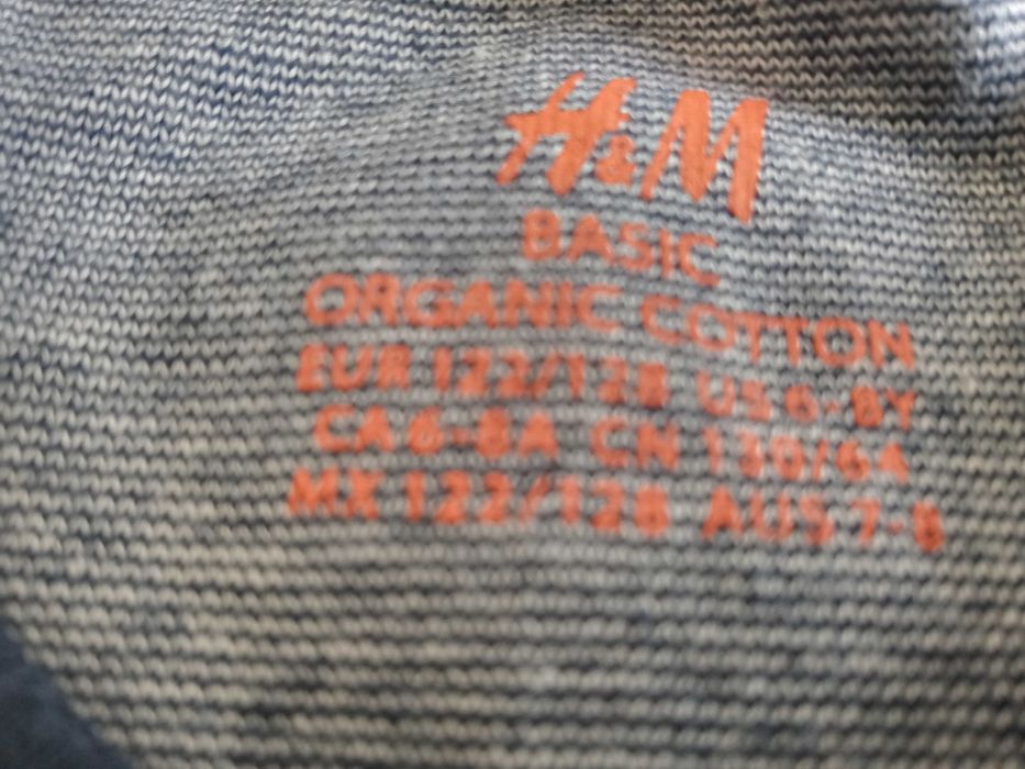 5 bluzek, H&M, Królik Bugs, Tom&Jerry, Looney Tunes, r 110/116, Szkoła