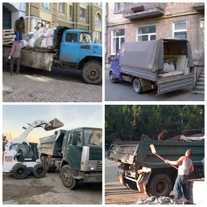 Грузоперевозки, вывоз мусора, грузчики. Доставка, переезд, вывоз хлама