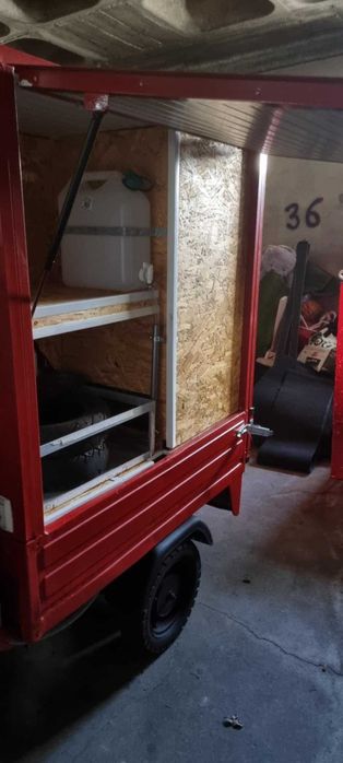 Vendo food truck street food ape 50