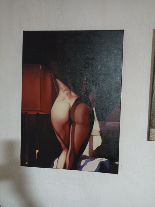 Картина душа женщины 2008 масло 50*70