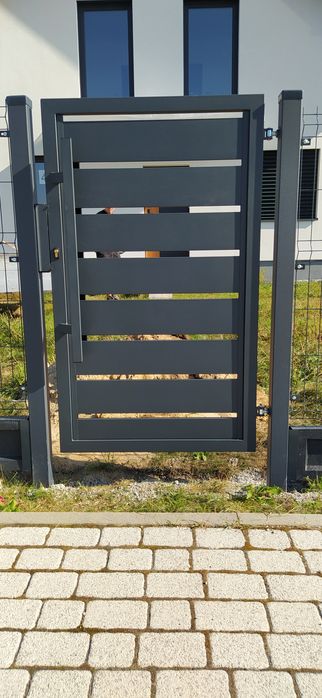 Brama przesuwna, furtka, OCYNKOWANA OGNIOWO, Producent