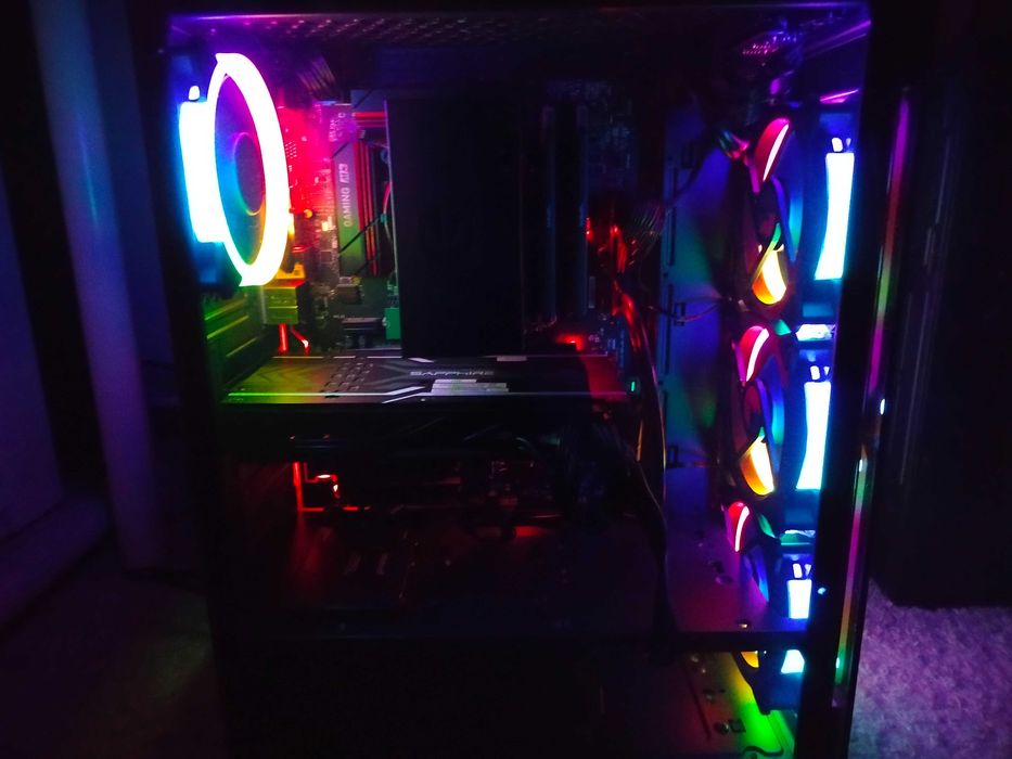 Komputer PC i5-6600k,2x8Ddr4,2666mhz,cl15,R9 380 4gb, 2xdyski