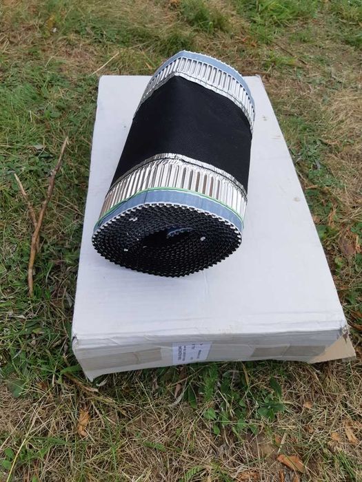 Taśma kalenicy 4 x 5m geo vent 300mm RAL 9005