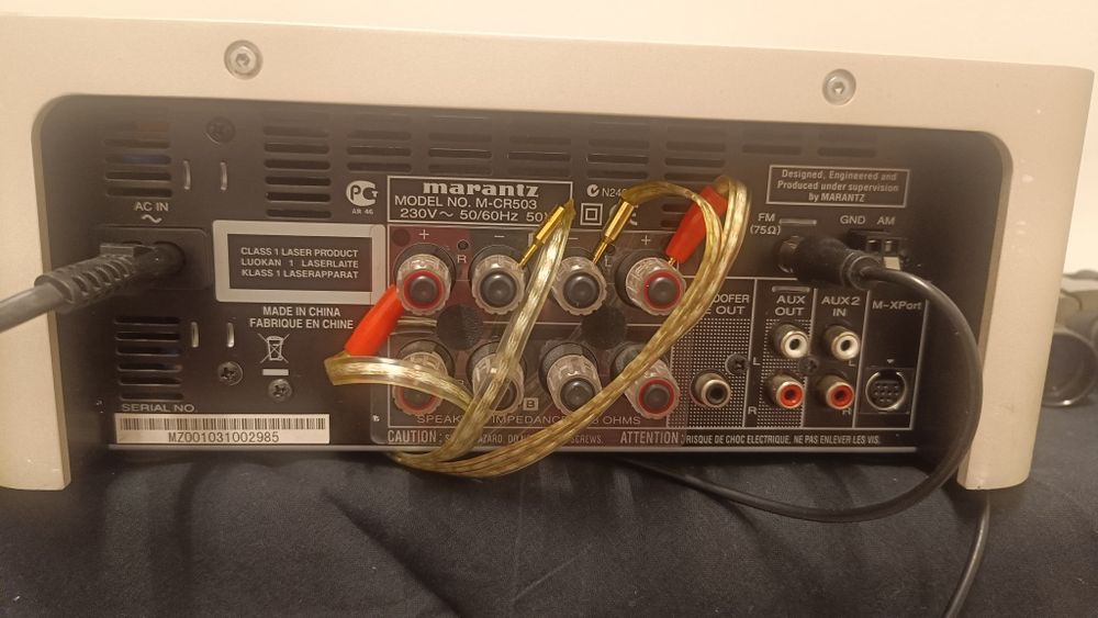 Amplituner Marantz+ kolumny