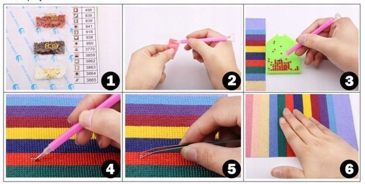 Haft diamentowy 5D 40x30cm mozaika pies kot koraliki obraz kotek