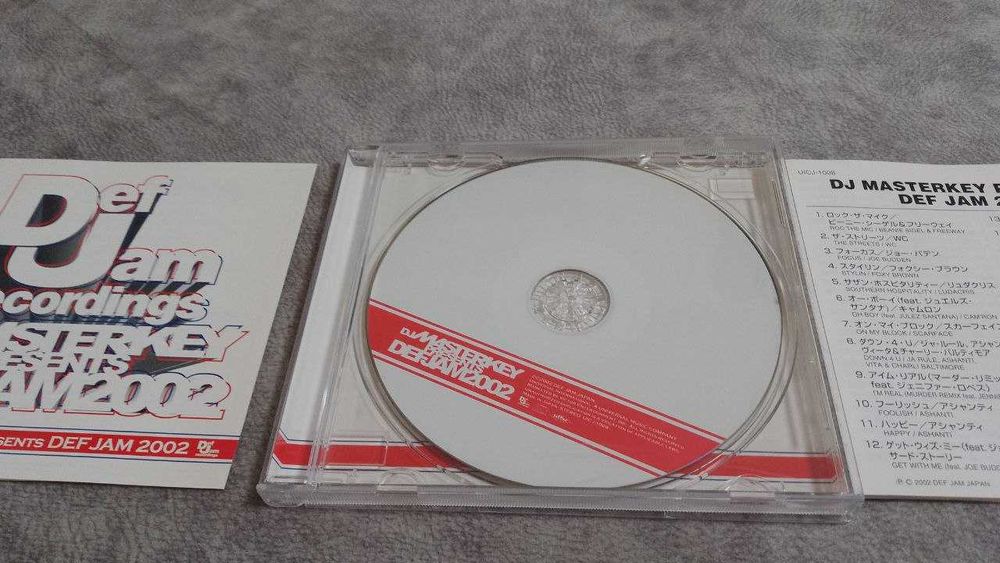 Various  - DJ MASTERKEY presents DEF JAM 2002. новый японский cd