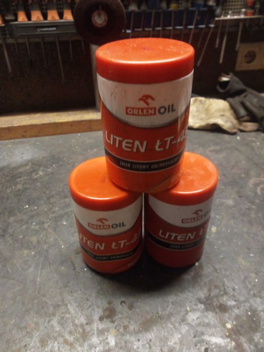 Smar litowy Orlen Liten ŁT-43 800 g zielony 3 sztuki