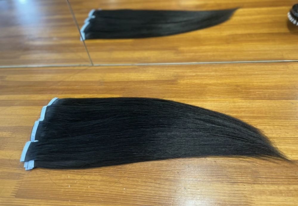 Wlosy naturalne kanapki 50 cm 145 g