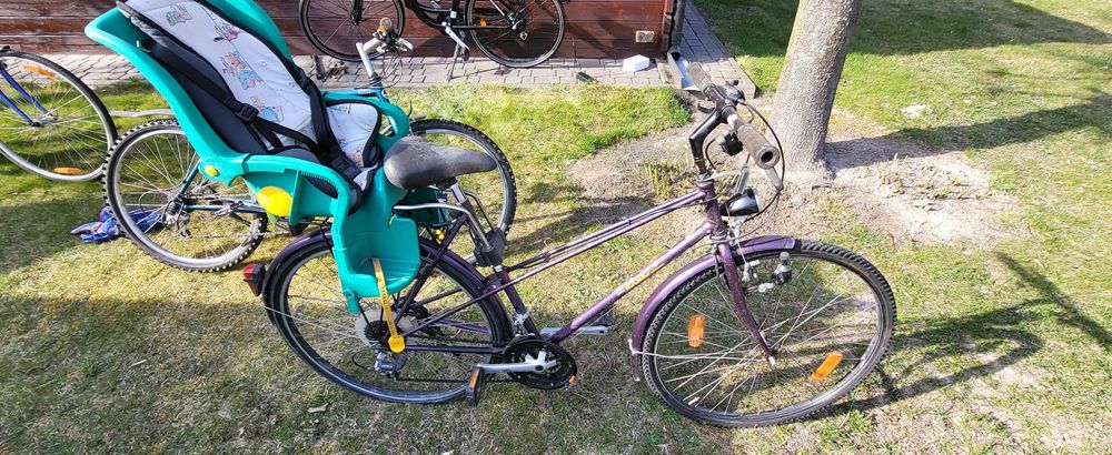 Fotelik rowerowy romer jockey