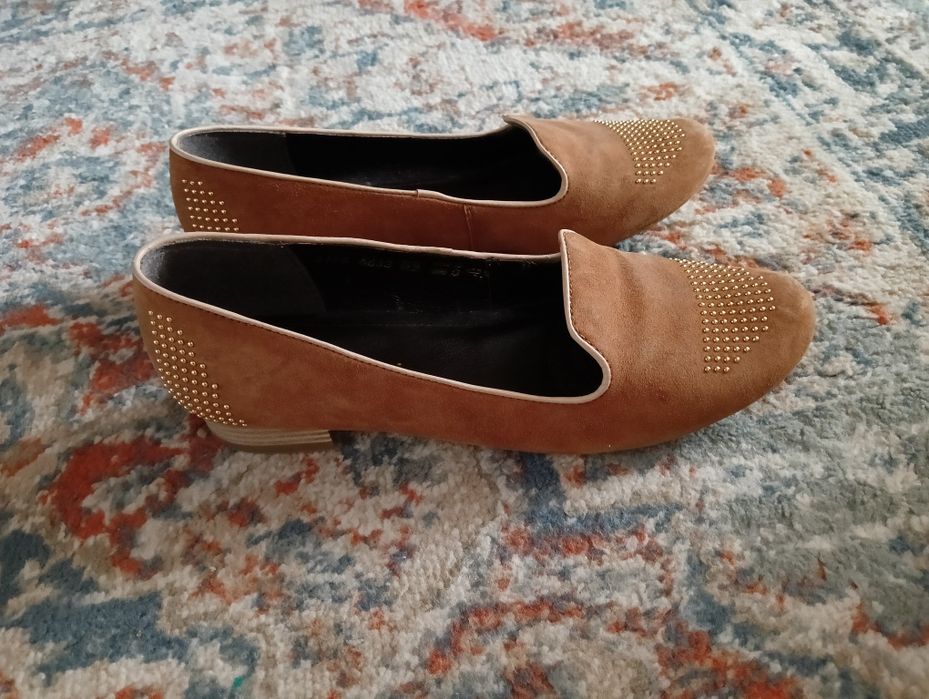 Półbuty skórzane r 39