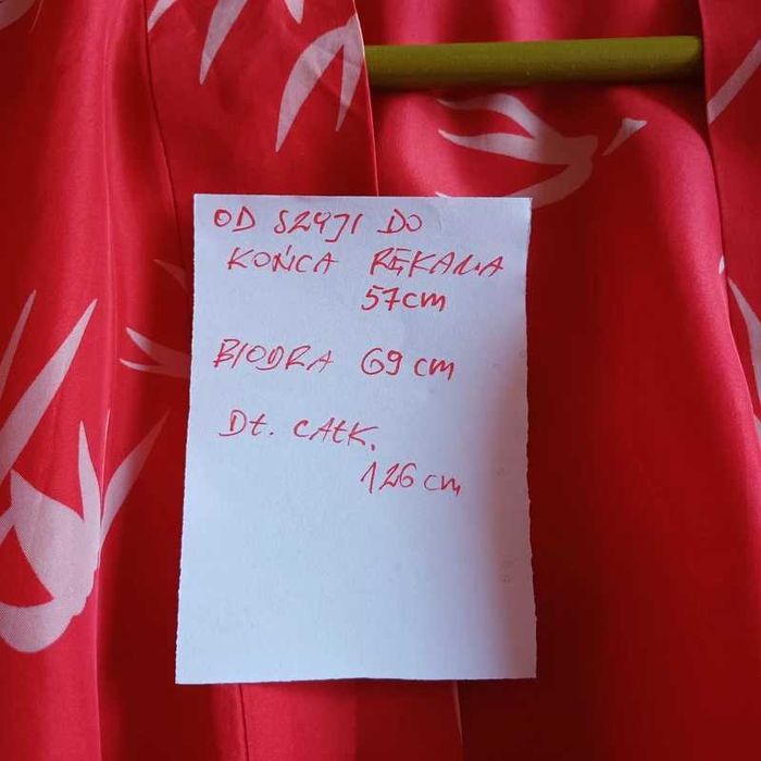 Szlafrok kimono jedwab.