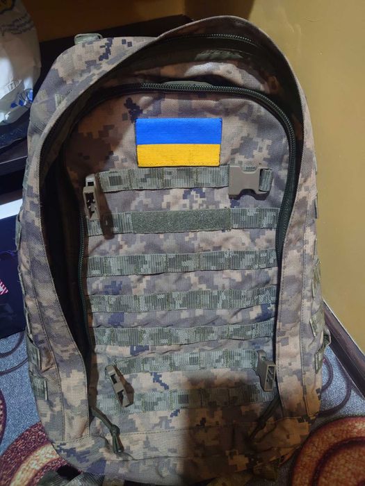 Тактичний військовий рюкзак 30л із Molle відповідає вимогам МОУ Піксел