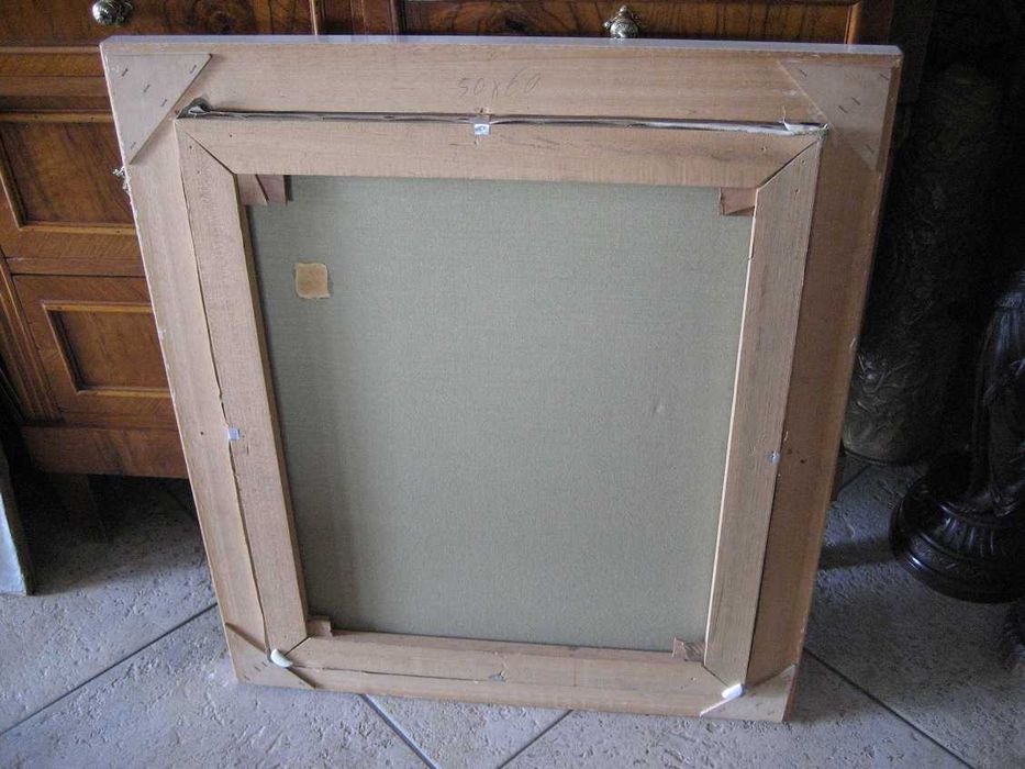 obraz  olejny  przedwojenny