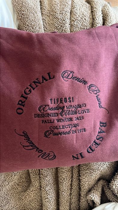 Hoodie Bordeaux da Tiffosi