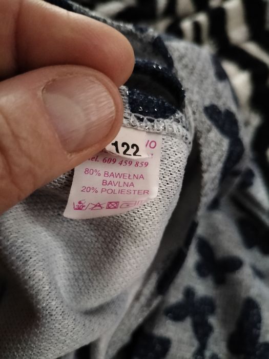 Sukienka z długim rękawem